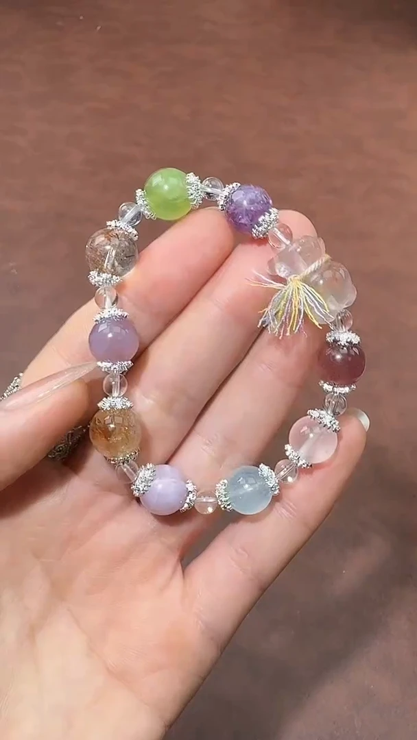 未镶嵌手链水晶沙**舟  B6273 多样性发货其一