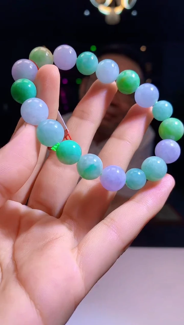 定制翡翠未镶嵌1015hm-毛货手串28