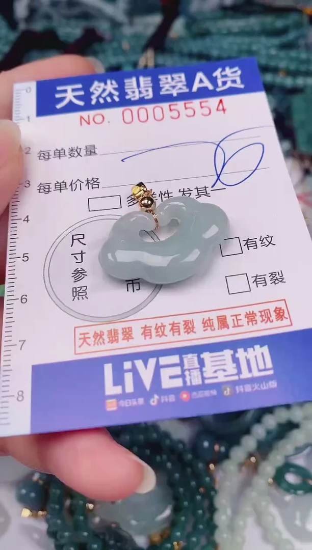 颈饰未镶嵌翡翠00005554