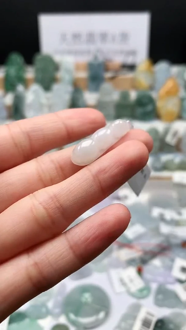 吊坠(不含链)未镶嵌翡翠37福豆