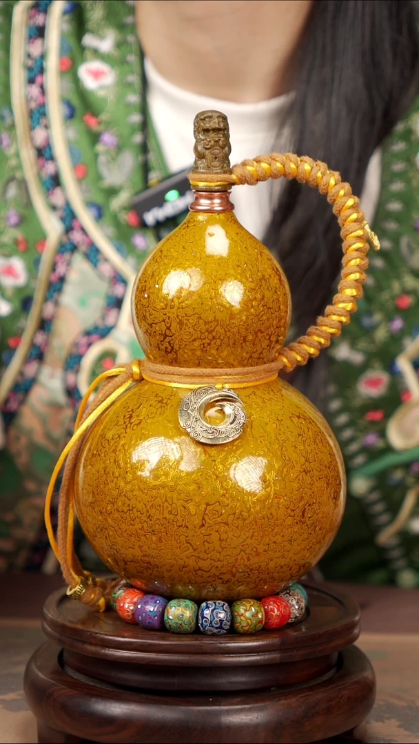 【闪购商品】144易林高端工艺大漆酒葫芦--518