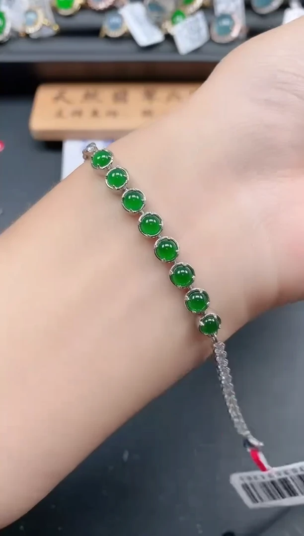 银S925镶嵌戒指翡翠111111