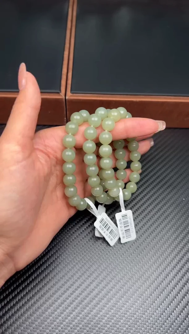 未镶嵌手串和田玉若羌微色差多样性发货拍一发卡10mh