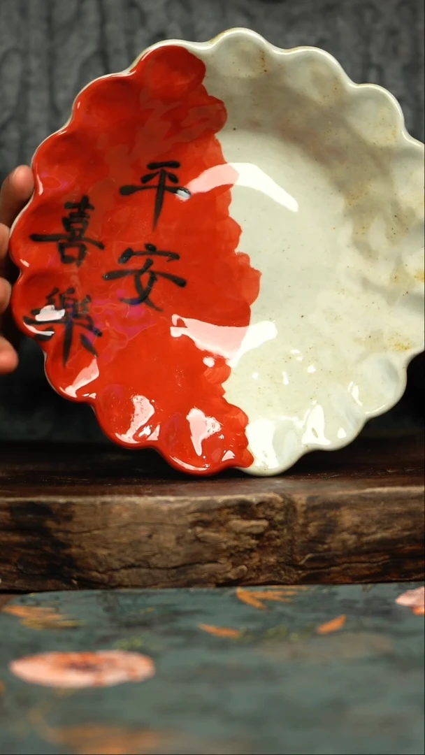 【闪购商品】杯釉下彩手工手绘同款陶器