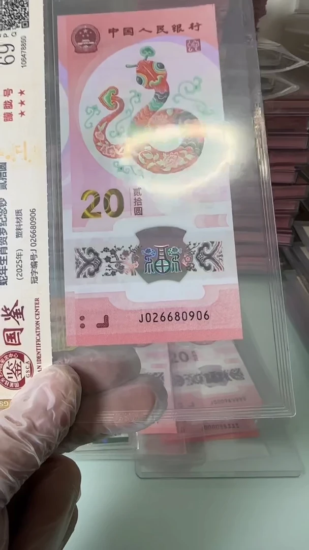 【闪购商品】塑料026680906-蛇钞单张！