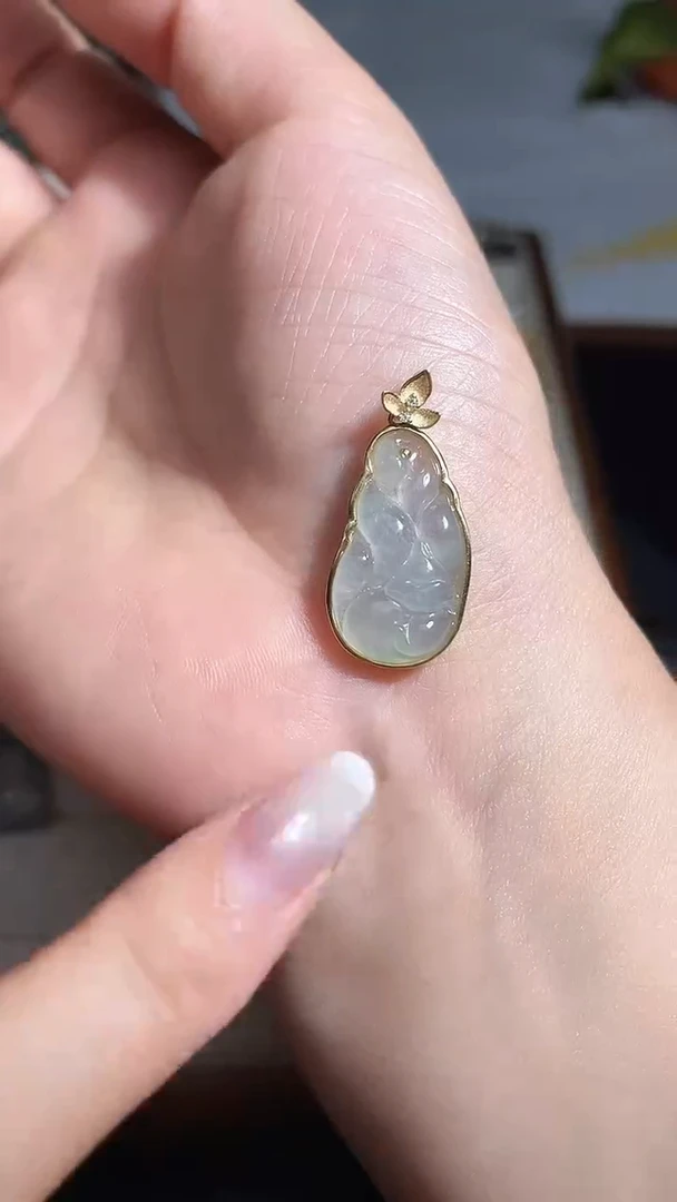 颈饰银S925镶嵌翡翠202555555