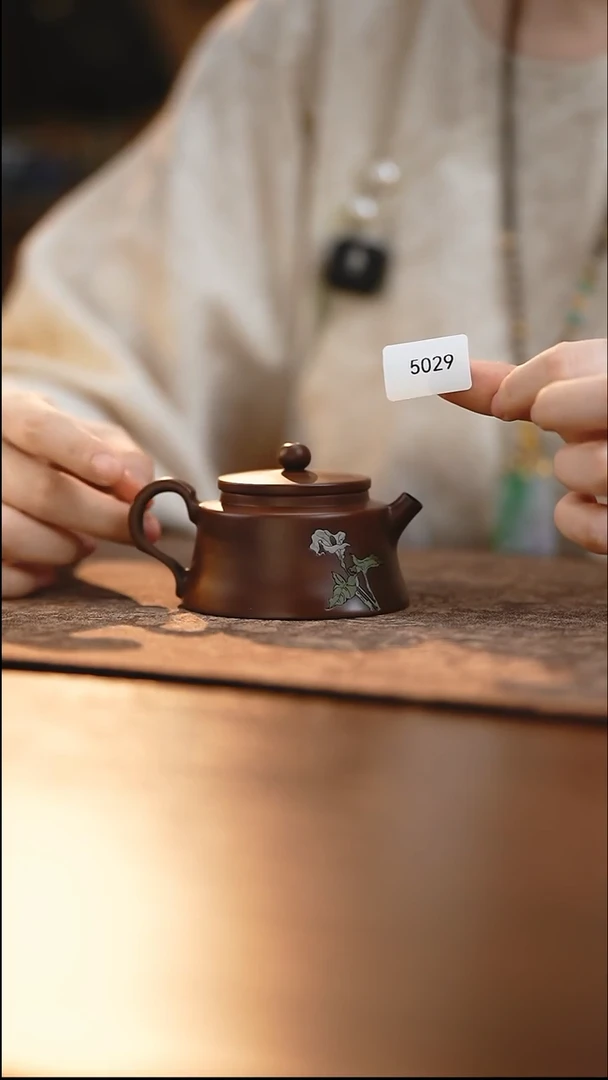 雲梦茶器紫陶茶壶5029