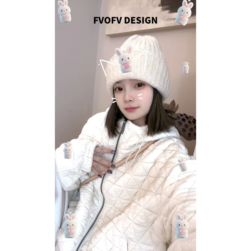 FVOFV【舒适区棉服】升级2.0！全棉全拉链保暖高克重锁温棉服J0021