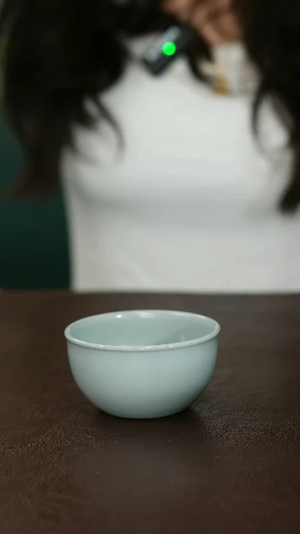 摆件原矿汝宋汝瓷0121微瑕