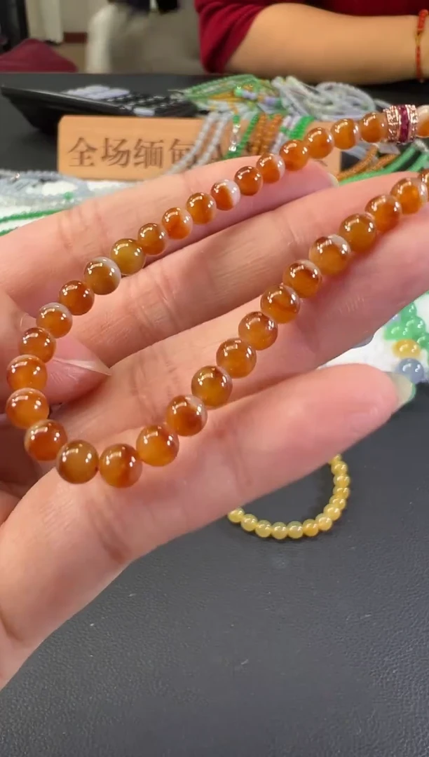 未镶嵌手串翡翠A269|1800