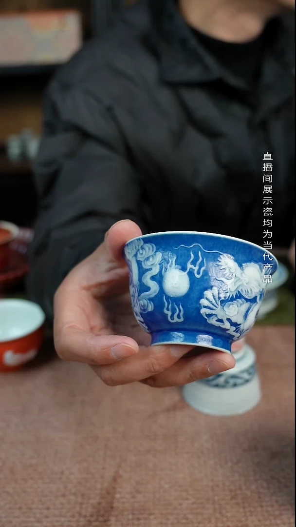 陶手绘陶瓷一个陶瓷