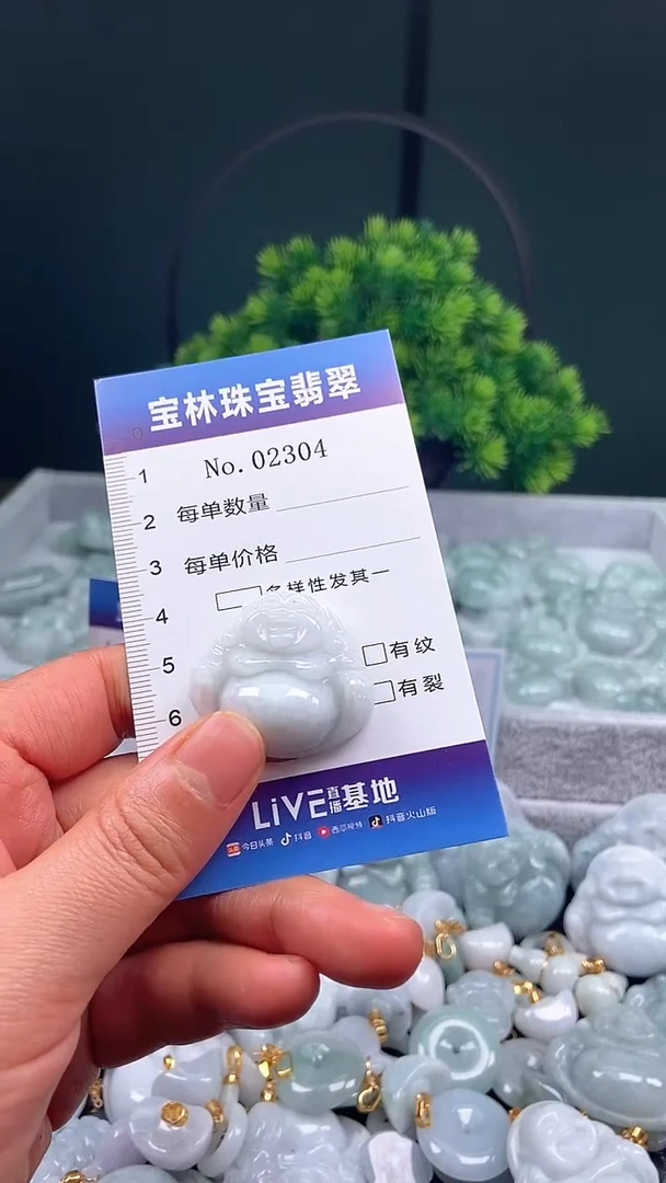 颈饰未镶嵌翡翠天然缅甸翡翠2304