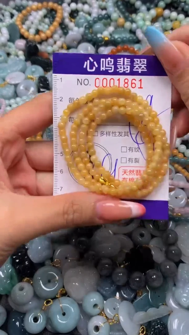 翡翠未镶嵌颈饰闪购001861多样性发其一