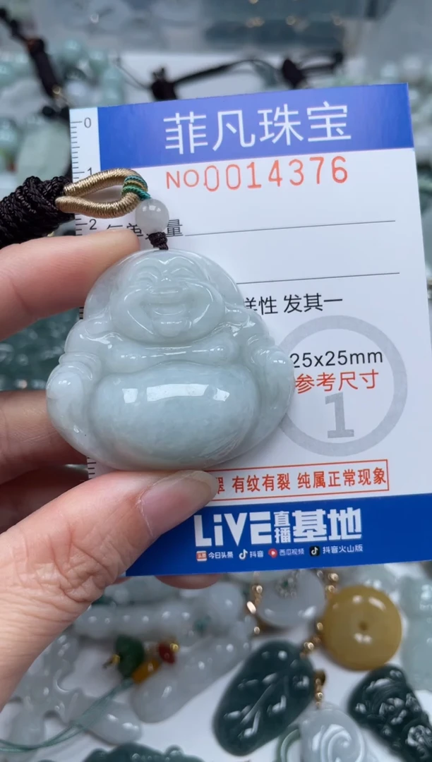 颈饰未镶嵌翡翠14376