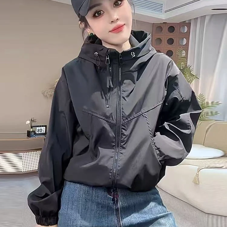 602小版连帽冲锋衣外套-X