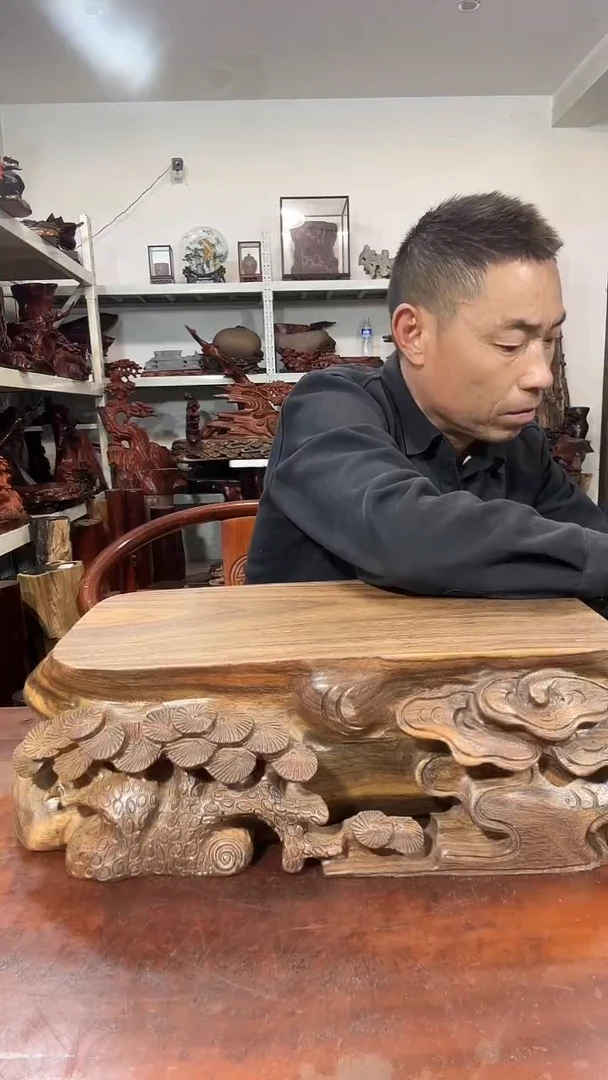 木百**房单独定制红木底座yyds