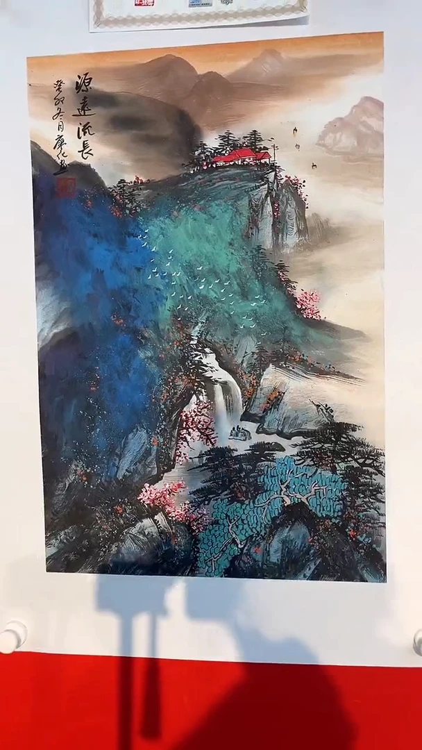 国画廖化老师国画作品