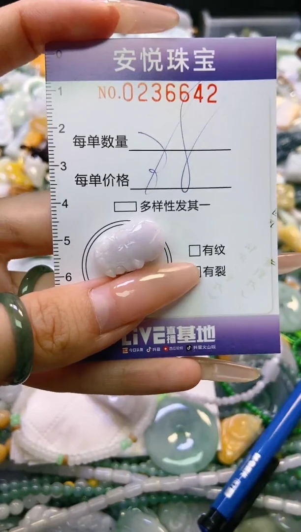 翡翠未镶嵌颈饰闪购0236642