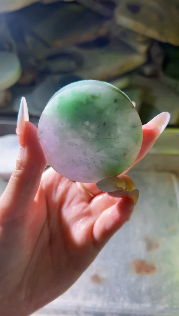 翡翠未镶嵌颈饰翡翠A货小蒋189