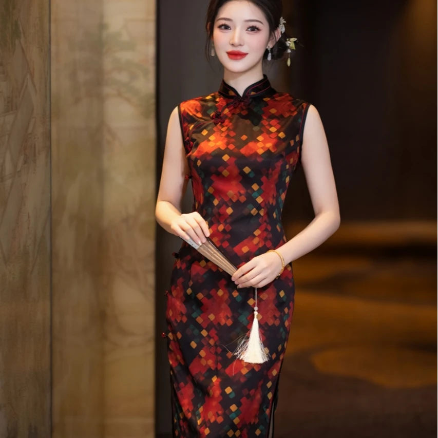 【皖】2025年春季新款新中式年轻款旗袍裙