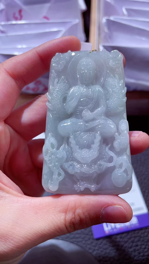 颈饰未镶嵌翡翠00000393御龙阿弥