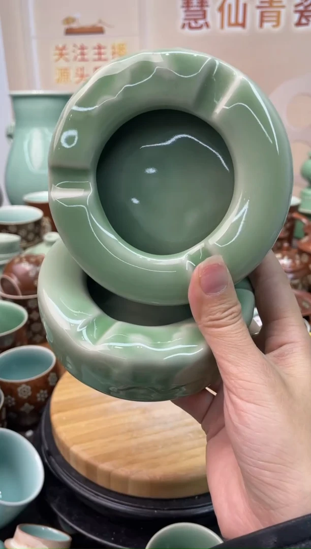 瓷2个 微瑕特价 慧仙青瓷 特价福利大促