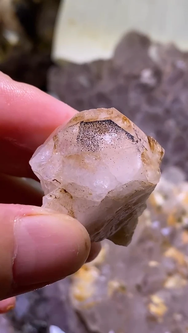 未镶嵌珠宝半成品水晶26号蓝发晶+四川超七花园水晶