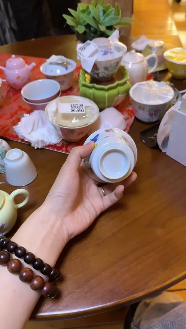 【闪购商品】瓷片盖碗大碗的茶器