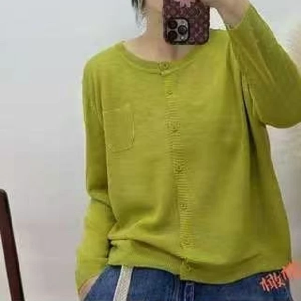 25011春季新款针织开衫（90-160）