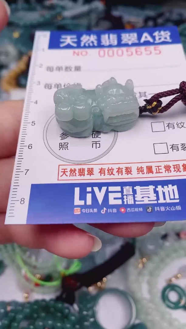 颈饰未镶嵌翡翠00005655