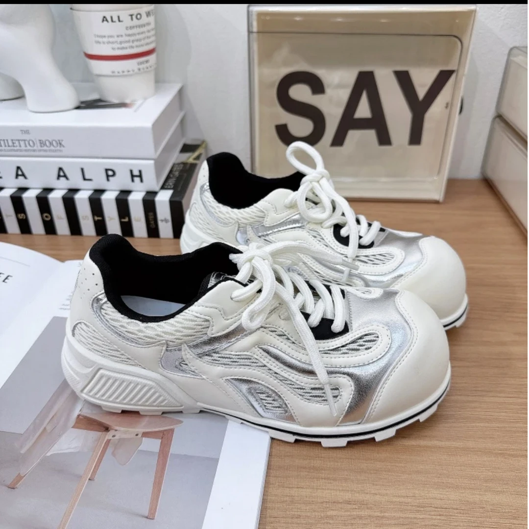 【618福利】2520法娜微大码女鞋40-43夏季透网卡皮巴拉系列运动鞋