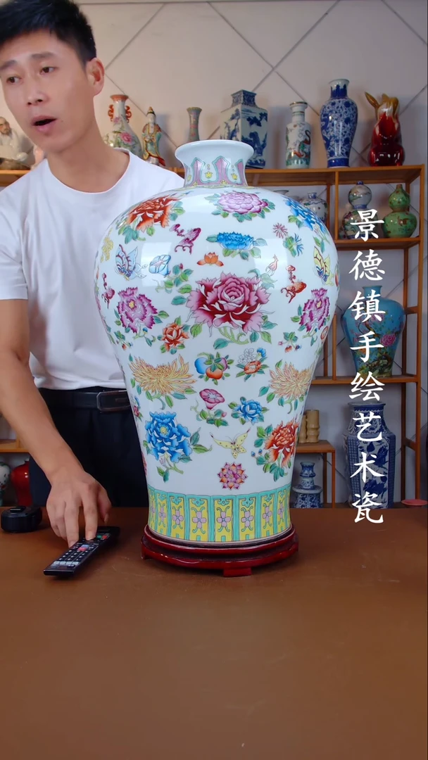 现代景德镇手工手绘陶瓷摆件86