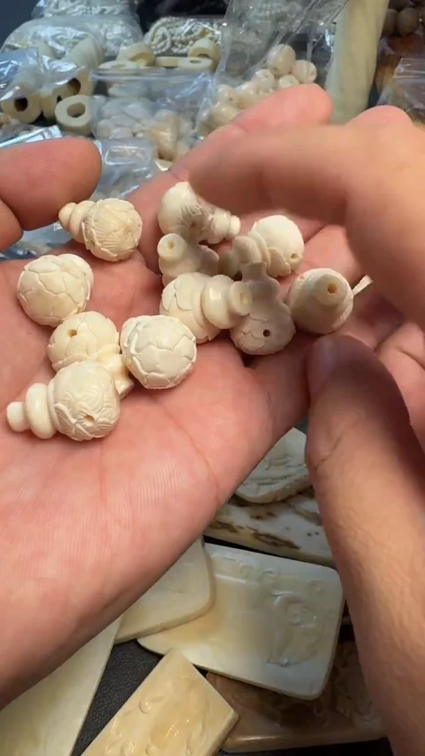 保真猛犸牙莲花三通一体