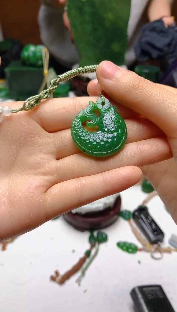 未镶嵌和田玉珠宝半成品1