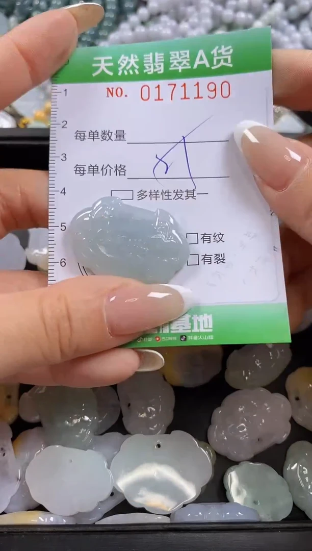 翡翠未镶嵌颈饰闪购0171190