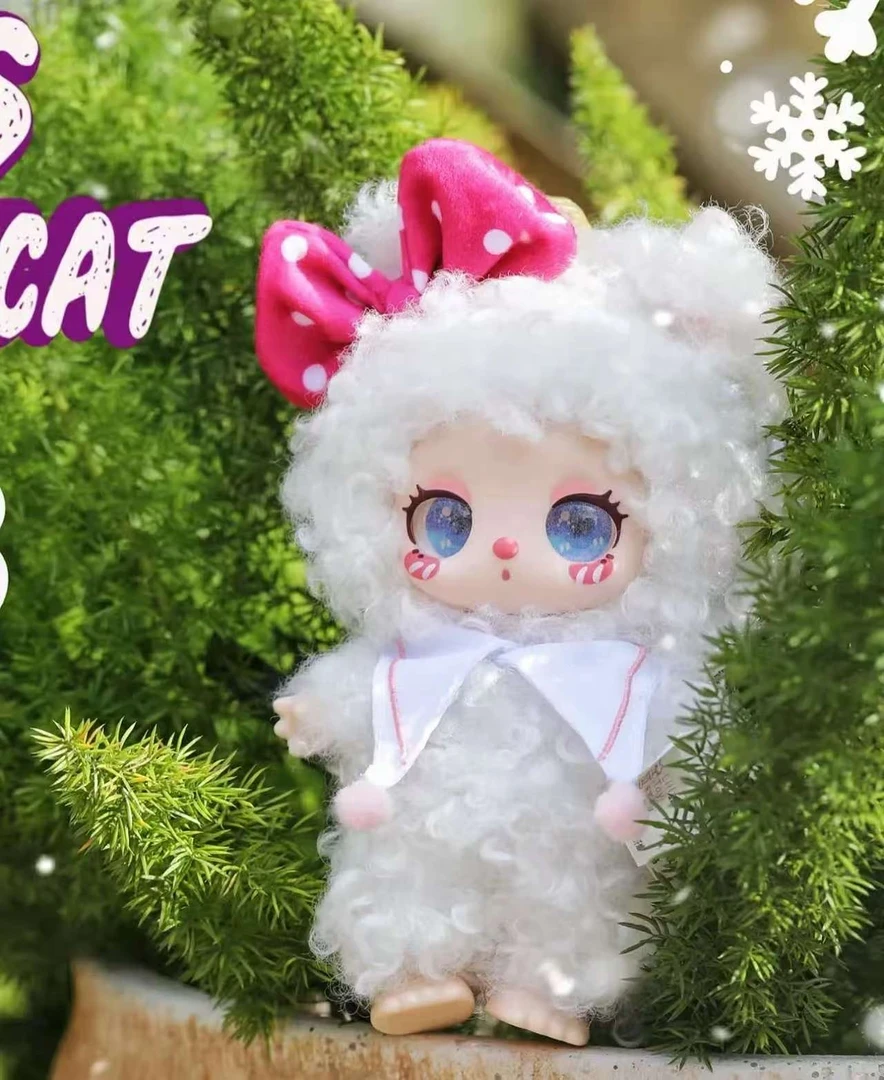 【彪彪代拆】莉拉3代招财猫毛绒盲盒国潮可爱惊喜DIY可爱少女摆件