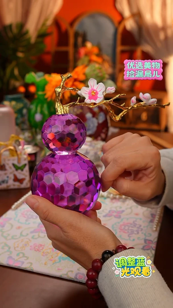 Miss甜甄选家居好物推荐--水晶葫芦摆件
