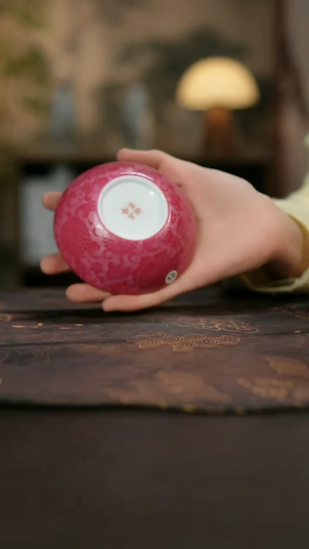 景德镇陶瓷杯碗柴烧多人