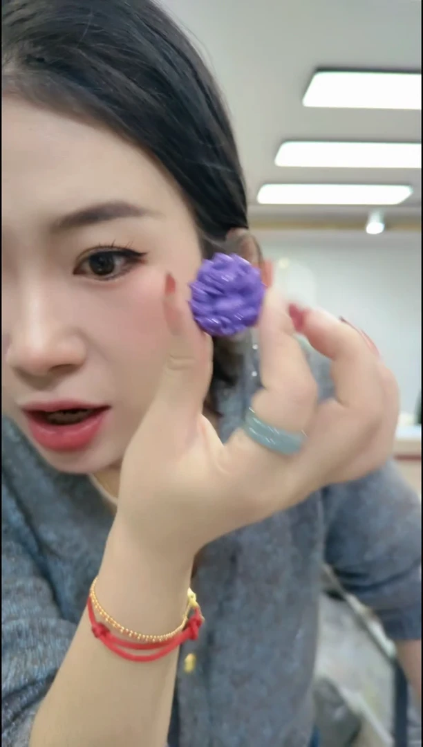 【闪购商品】玛瑙/玉髓颈饰合金1608紫色九尾