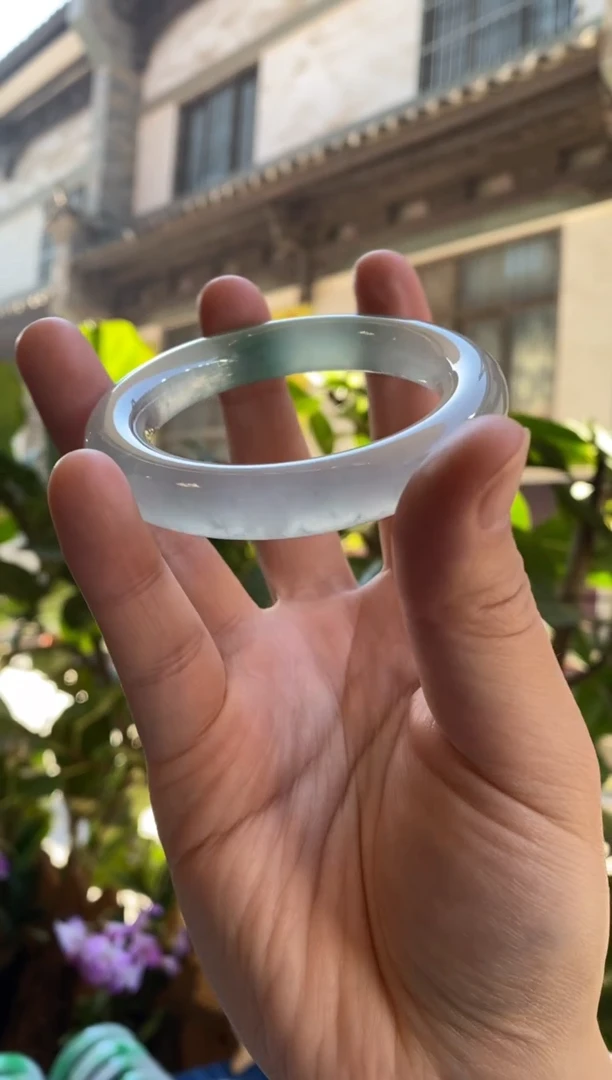 未镶嵌手镯（圆镯）翡翠54圆条