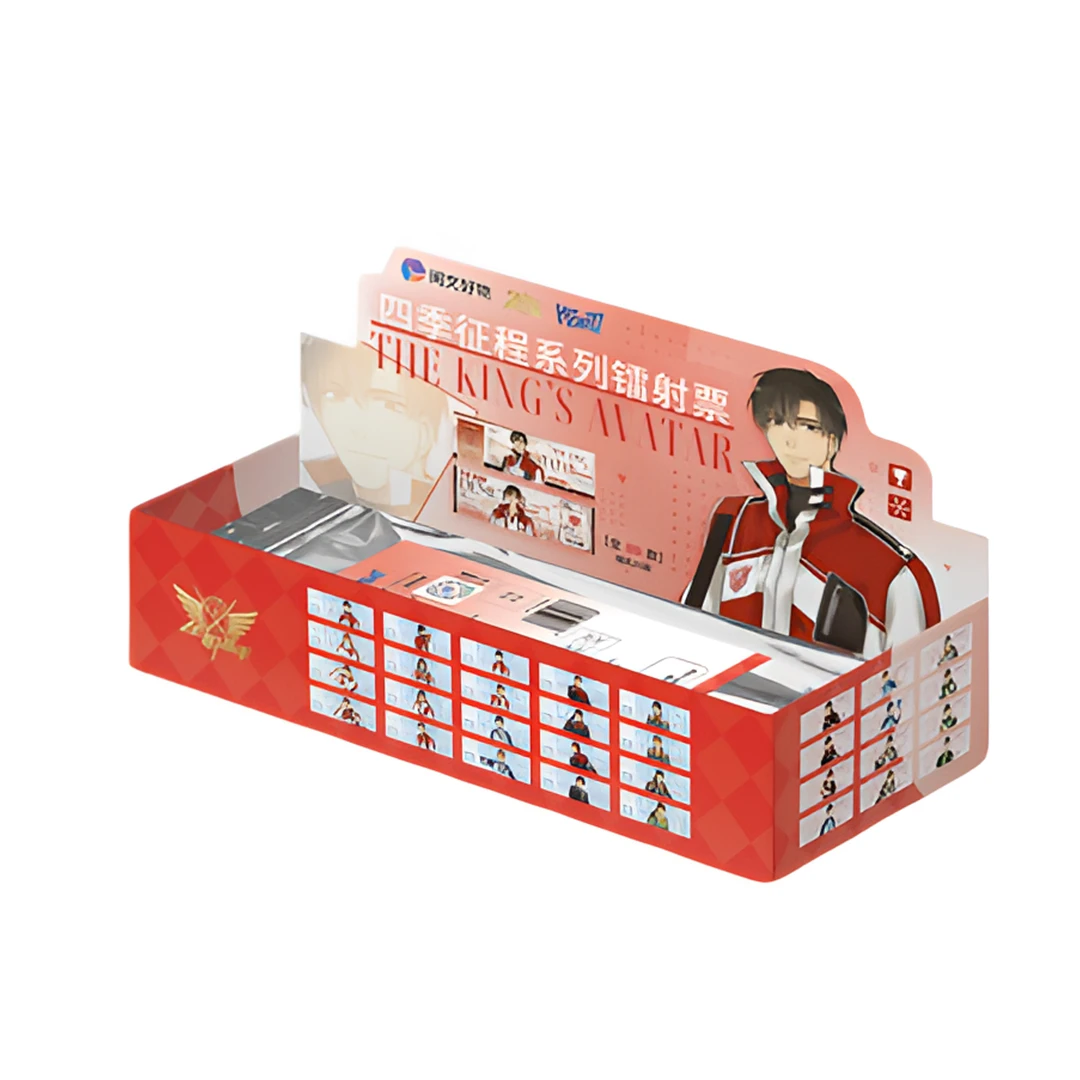 【叠叠拆包】全职高手Hitcard正版-四季征程系列镭射票盲盒