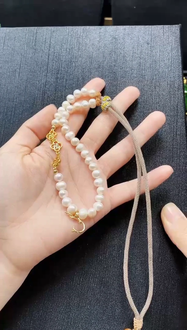 淡水珍珠未镶嵌项链多样性发一