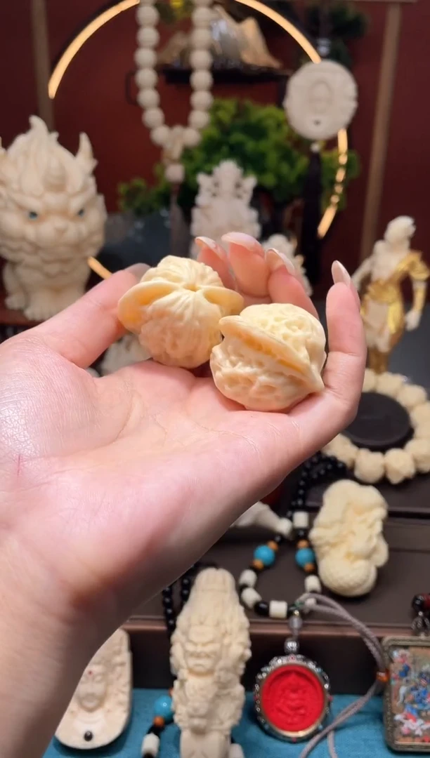 【闪购商品】菩提根/象牙果吊坠管帽核桃