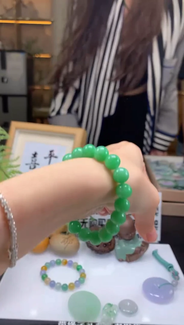 定制翡翠未镶嵌我**起---21034