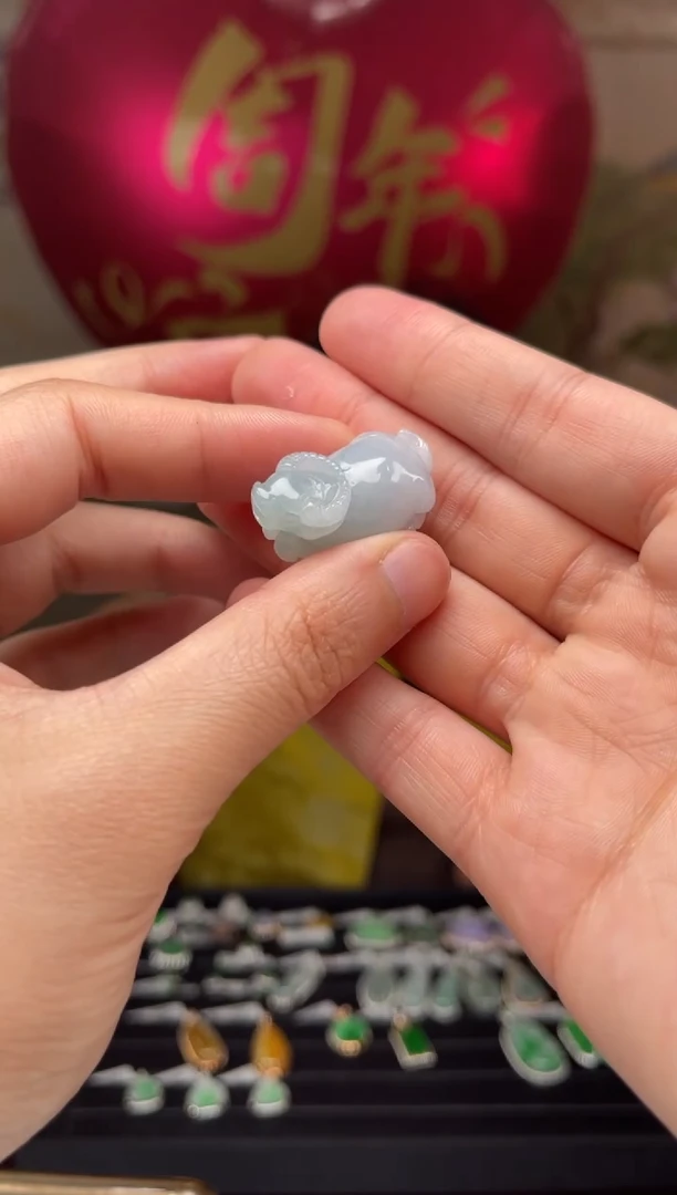 【闪购商品】翡翠颈饰未镶嵌21号（不退换）牛