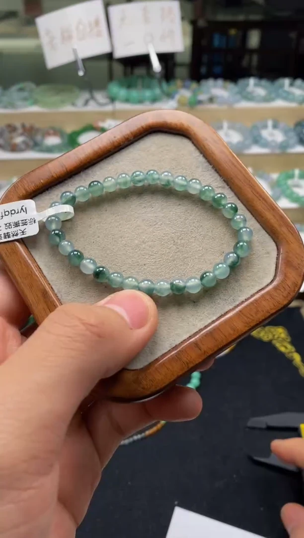 未镶嵌手链翡翠天然A货翡翠
