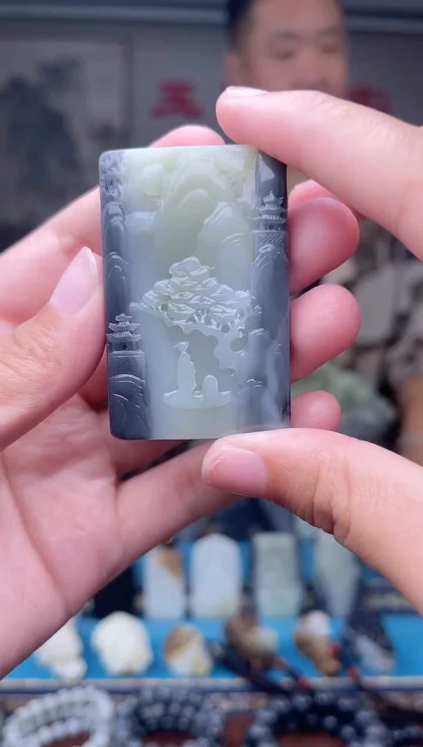 未镶嵌和田玉挂件1