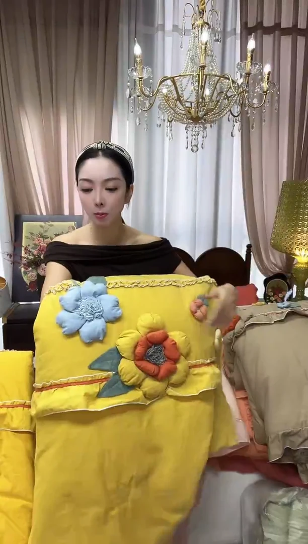 棉绒丹尼尔 黄 棉套件 标准