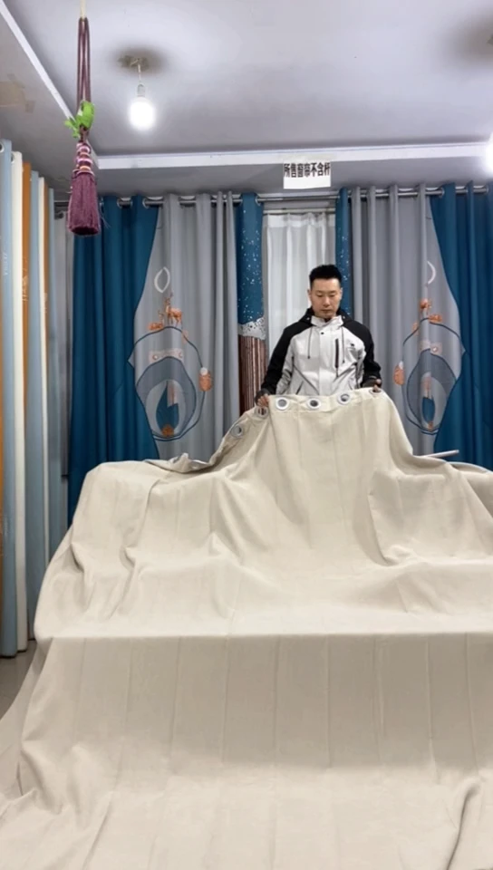 麻窗帘  5.9+++275