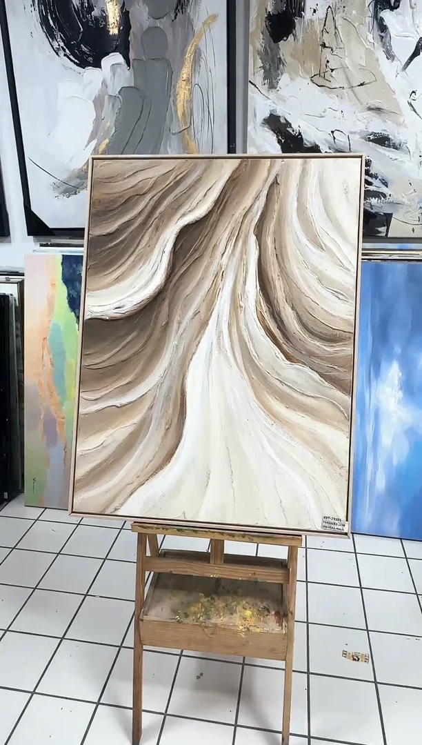 168现代艺术装饰画油画75cm*100cm